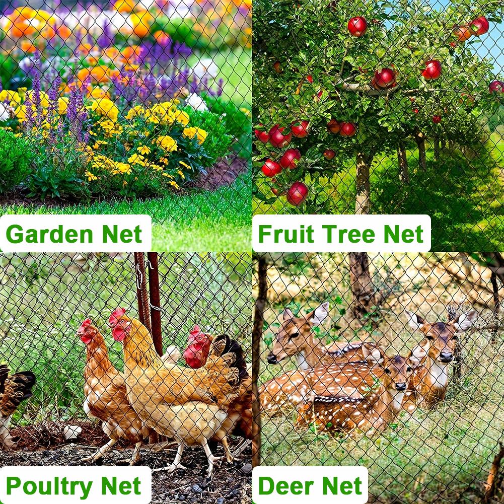 Nylon Bird Net Anti Bird Catcher Netting Pond Fruit Tree Flower Garden Mesh Protective Chicken Coop Pest Control Tool Fishing Ne