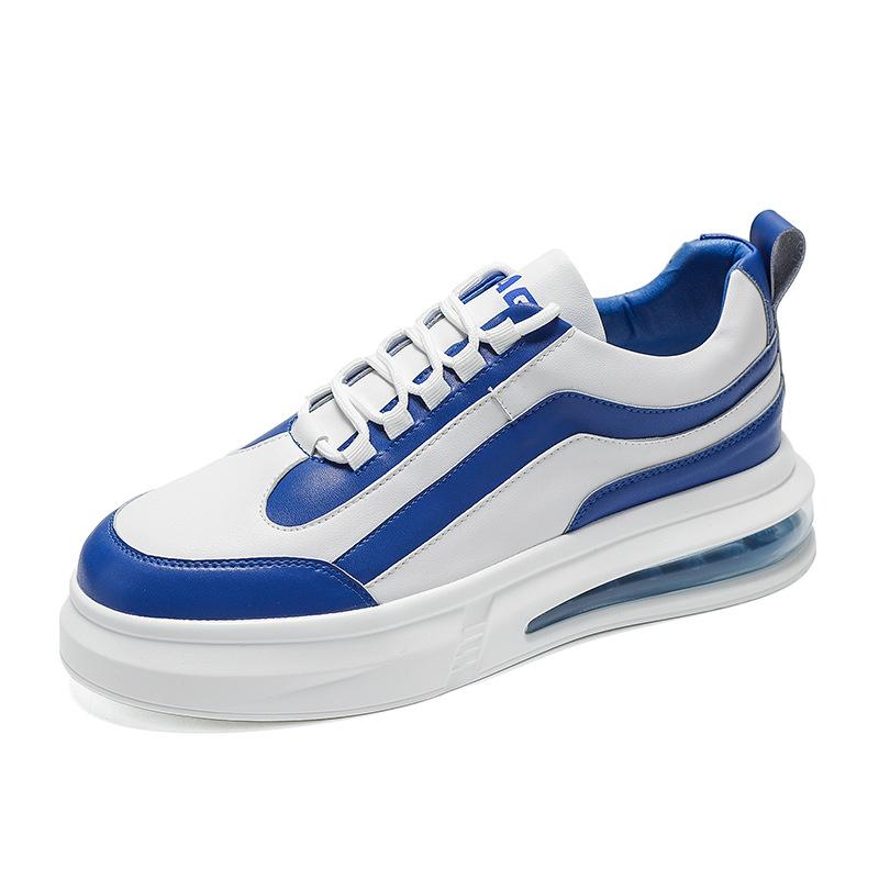 

Распродажа мужских ботинок с толстой подошвой и воздушной подушкой, белые туфли, мужские простые спортивные и любительские туфли для сноубординга, модные весенние универсальные туфли 43