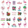 100 Flamingo & Animal Cartoon Stickers for DIY Journals, Notebooks, Suitcases - Cute & Waterproof Decoration