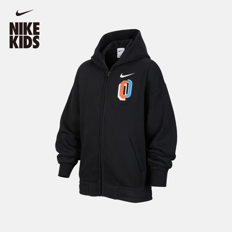 Nike Big Kids  Fleece Lined Hoodie IO7912 140 S