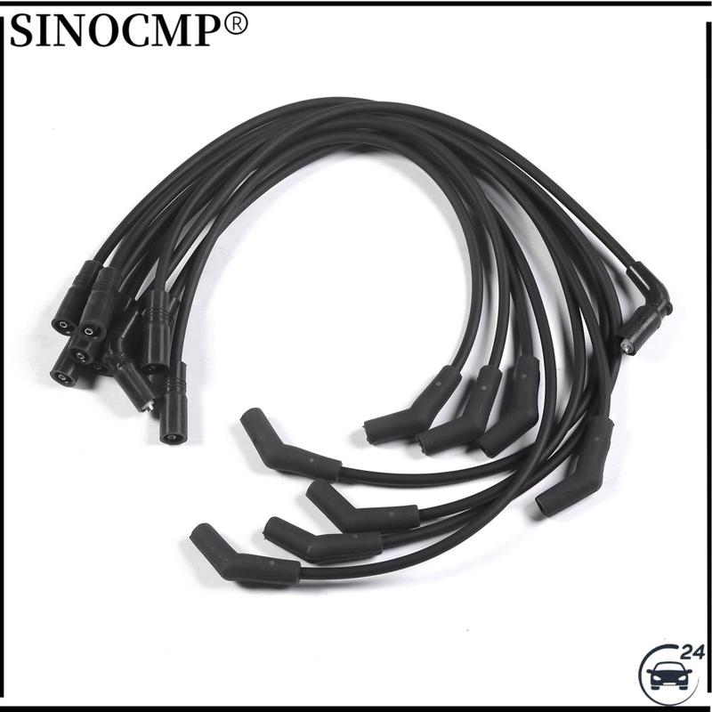9pcs 8mm Ignition Spark Plug Wire Set 3888328 For Volvo Penta V8 5.0L 5.7L GXI GI OSI Ignition Spark Plug Wire Set Brand-New