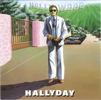 CD JOHNNY HALLYDAY - Hollywood 8327532 Philips, Phonog 1987 France Rock Used