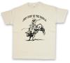 JUST STAY IN THE SADDLE T-SHIRT Cowboy Rider Horse Rancher Saddle Taming