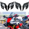 For Yamaha YZF R1 R1M 2015-2023 2024 Motorcycle Winglet Aerodynamic Wing Kit Spoiler Black Moto Fairing Side Winglets Left Right
