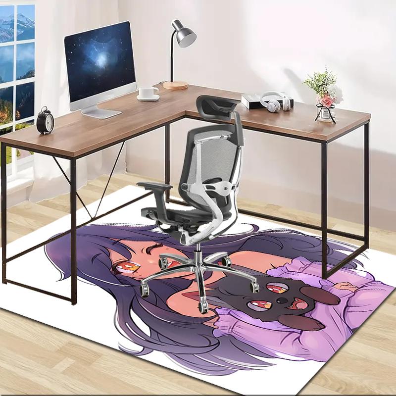 1pc Anime A-AphmauS (2) Design Area Rug - Non-Slip, Soft & Cozy Floor Mat for Living Room, Bedroom, Office - Indoor/Outdoor Decorative Carpet