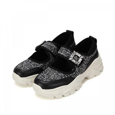 Fabric Square Jewelry Velcro 6cm Sneakers Bbh161bk