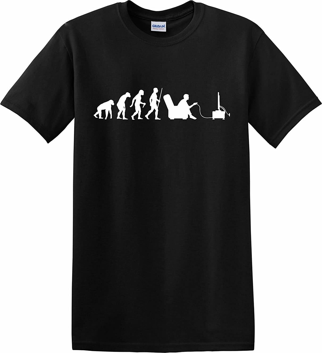 The GAMER EVOLUTION of Gamer T-Shirt Funny Christmas Gift Top tee tshirt S разноцветный