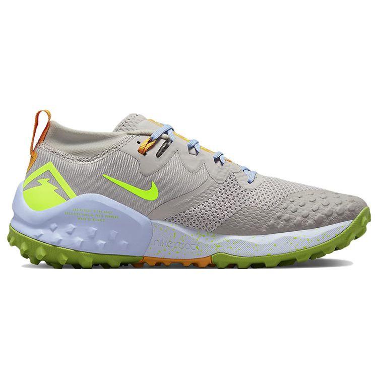 Мужские кроссовки Nike Wildhorse 7 Light Iron Ore Volt Серый булыжник Кумкват CZ1856-004 — фото 2
