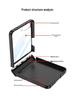 Samsung Z Flip7 Magnetic Case with Rotating Stand and Full Coverage Hinge Protection