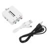 Video Converter Mini YPbPr to CVBS Audio Video Adapter for Projectors Monitors TVs