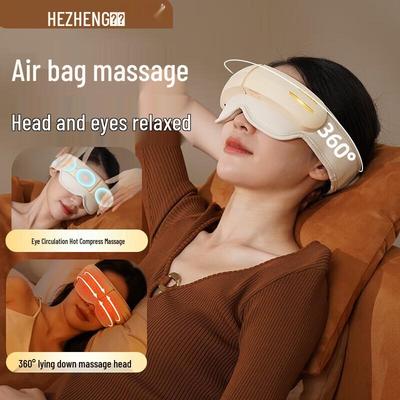 Hezheng Head and Eye Airbag Massager CN Plug (adapter Included)