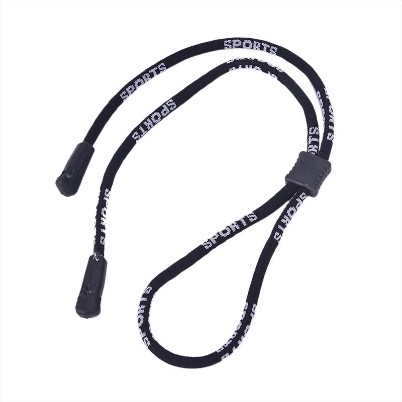 

Регулируемый ремешок для солнцезащитных очков на шнурке, держатель для шнурка для очков чёрный