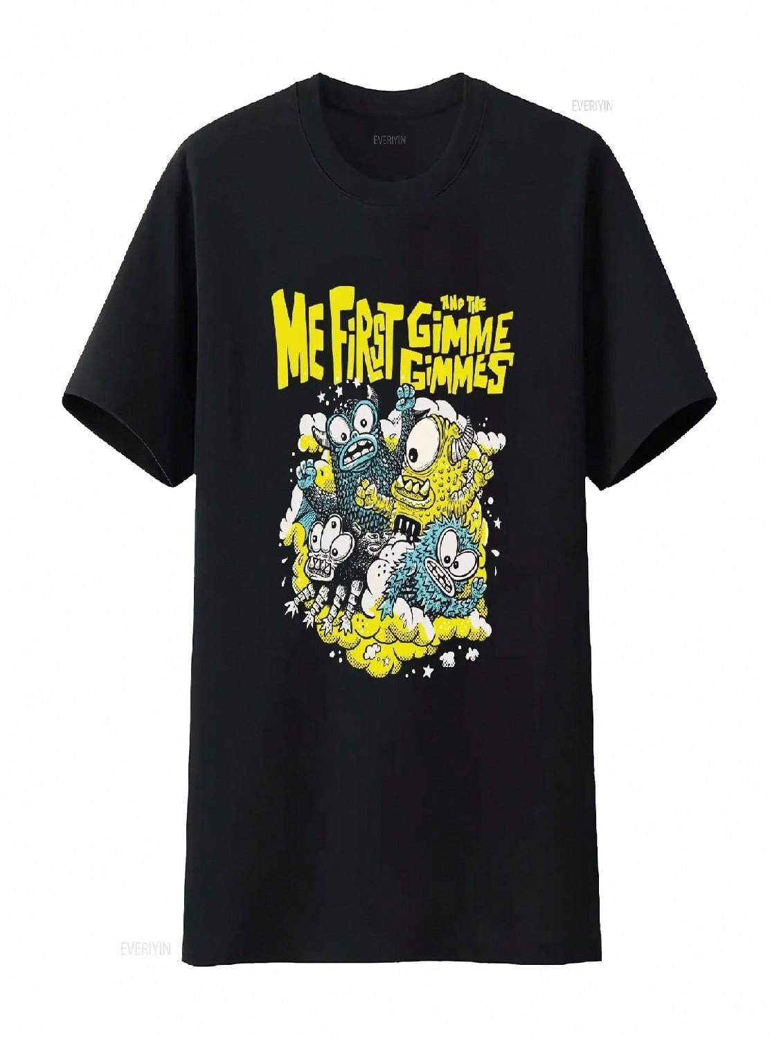 Rare Me First And The Gimme Gimmes Band T Shirt Japan Tour Large Size Vintage Washed Stylish Slightly Designer Clothes S разноцветный