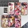 Anime Sugar Sugar Rune Phone Case For Iphone 16 15 17 13 14 12 11 Pro Max Plus Black Shell Cover Case