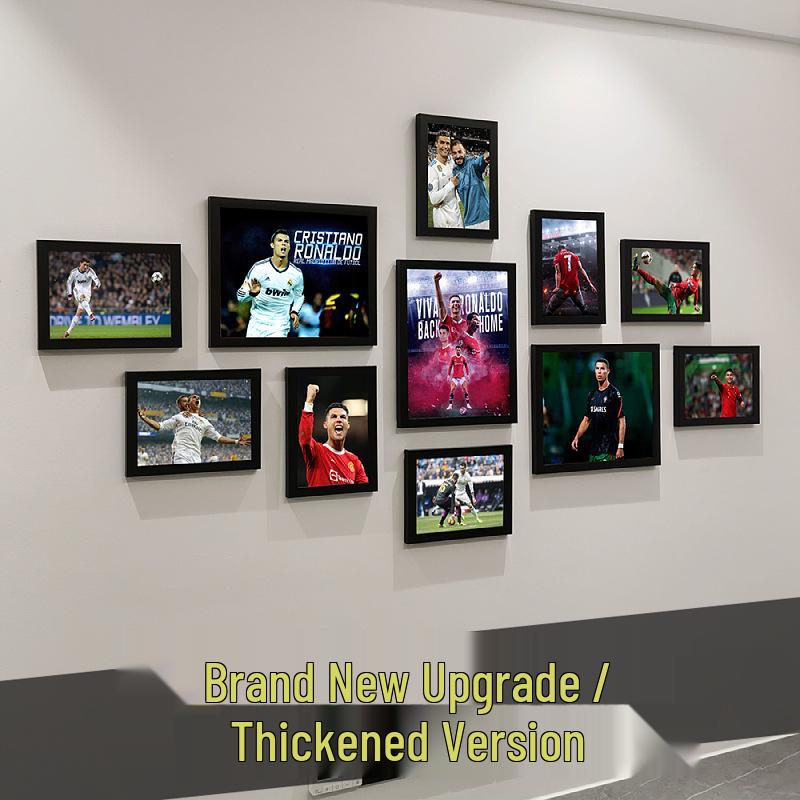 Póster Estrella de la Champions League y el Mundial CR7 - Arte de Pared Decorativo para Dormitorio o Habitación