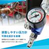 Air Filter with Regulator, Adjustable Pressure, Water Separator for Spray Guns, Moisture Removal, Compressor Compatible