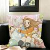 Kamisama Kiss Tomoe x namami  Pillow Case Square Double-Sided Sofa Cushion Cover Bedroom Bedside Pillow