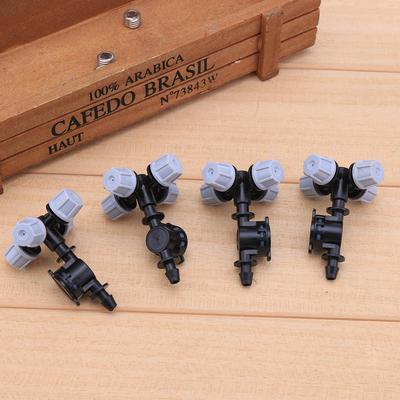 20pcs Micro Mist Sprinkler High Pressure Irrigation Sprayers Easy Installation for Outdoor Misting Cooling System