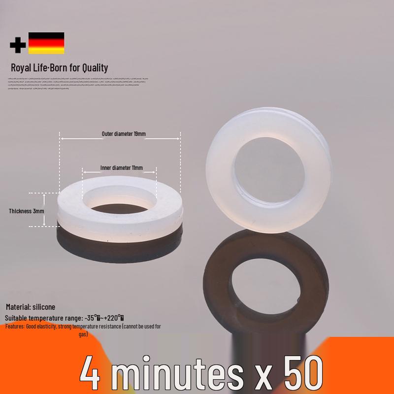 1-Inch Silicone Rubber Washer for Water Pipes and Meters