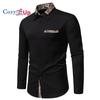 Cozy Up Men's Casual Long Sleeve Stretch Dress Shirt Wrinkle-Free Regular Fit Button Down Shirts