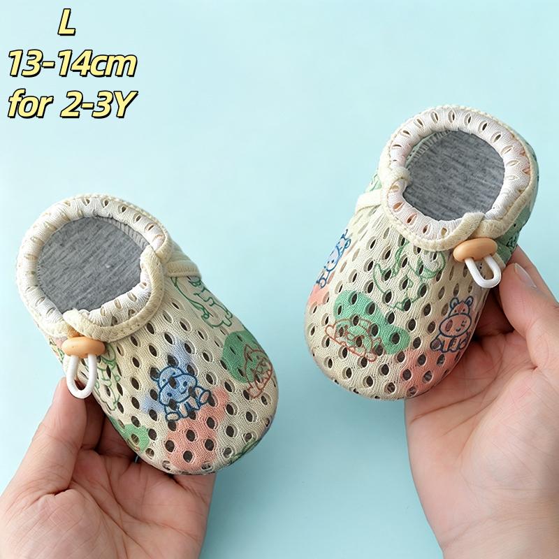 Scarpe Primi Passi Antiscivolo Traspiranti per Bambini Suola Morbida Rete per Imparare a Camminare Scarpe da Passeggio per Bambini Piedi Nudi Asciugatura Rapida Antiscivolo