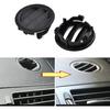 1 Par Saída de Ar AC para Carro Compatível com Mercedes Benz GLK W204 Classe C C300 C350 C630 2008 2009 2010 2011 2012 2013 2014 2015 Lado Esquerdo e Direito
