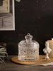 Crown Glass Jar Glass Candy Jar for Necklaces Snacks Hair Accs Jewelry Wedding Jewelry Box Jewelry Storage Case