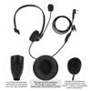 2Pin Walkie Talkie Headset Sponge Earpad Headphones PPT Microphone for Baofeng UV 5R BF 888S