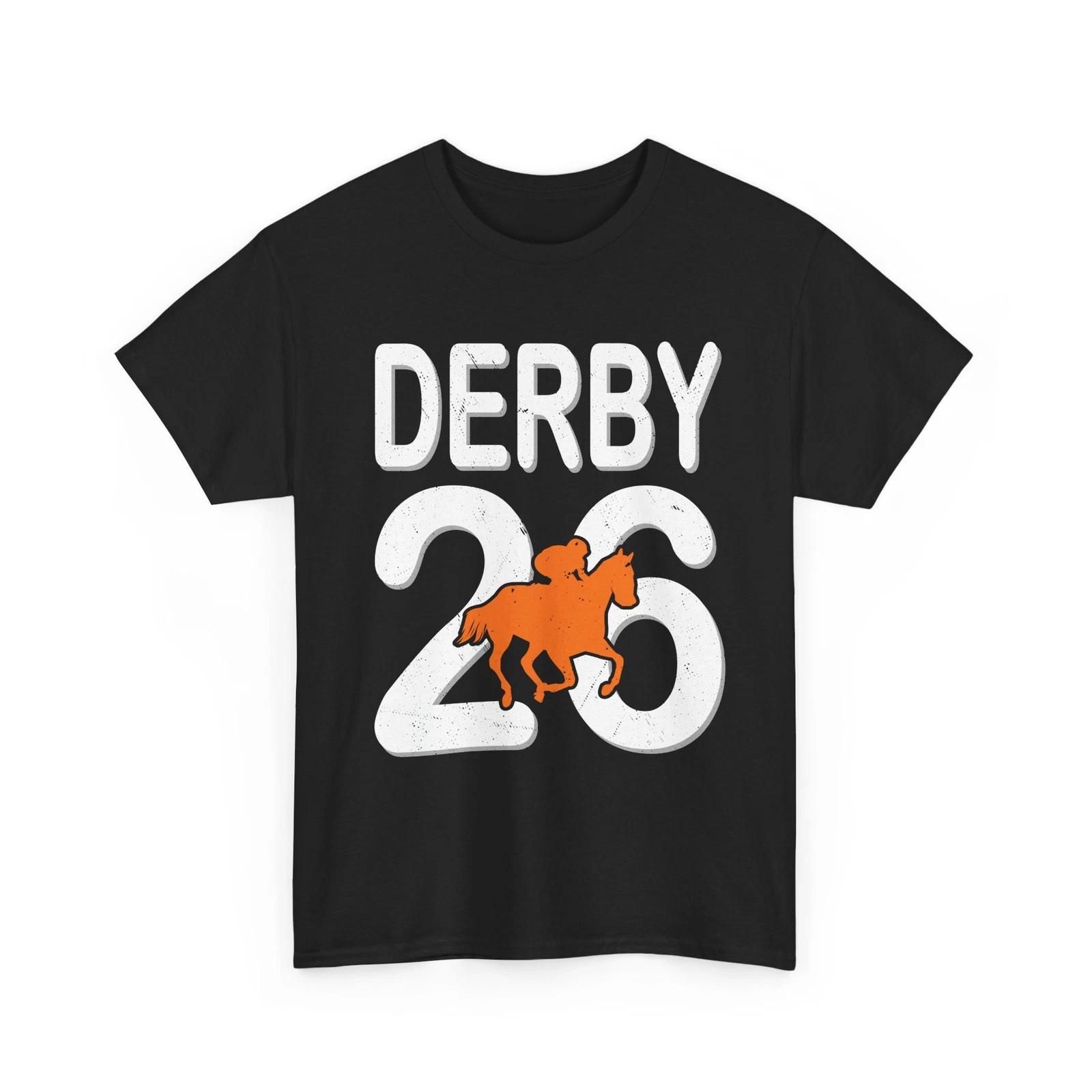 Retro Derby 26 Horses Lover Horse Racing Festival Kentucky T-Shirt S