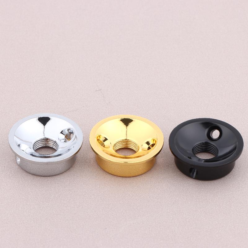 Round Socket Electric Guitar Audio Output Jack Plate Socket Guitar Jack Electric Bass Output Guitar Accessories