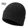 Windproof Knit Cap Knitted Winter Hat, Unisex Thick Thermal Skull Cap, Cozy Casual Outing Hat Warm for Men Women Outdoor Hiking Jogging Walking