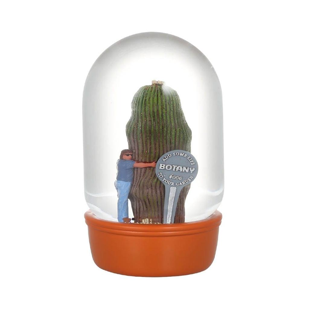 Dalton Snow Globe #006 Saguaro Cactus Garden Gift, 17cm High, 10cm Wide, 10cm Deep, NB-0676/006, Plants, Water Globe, Cactus with Man