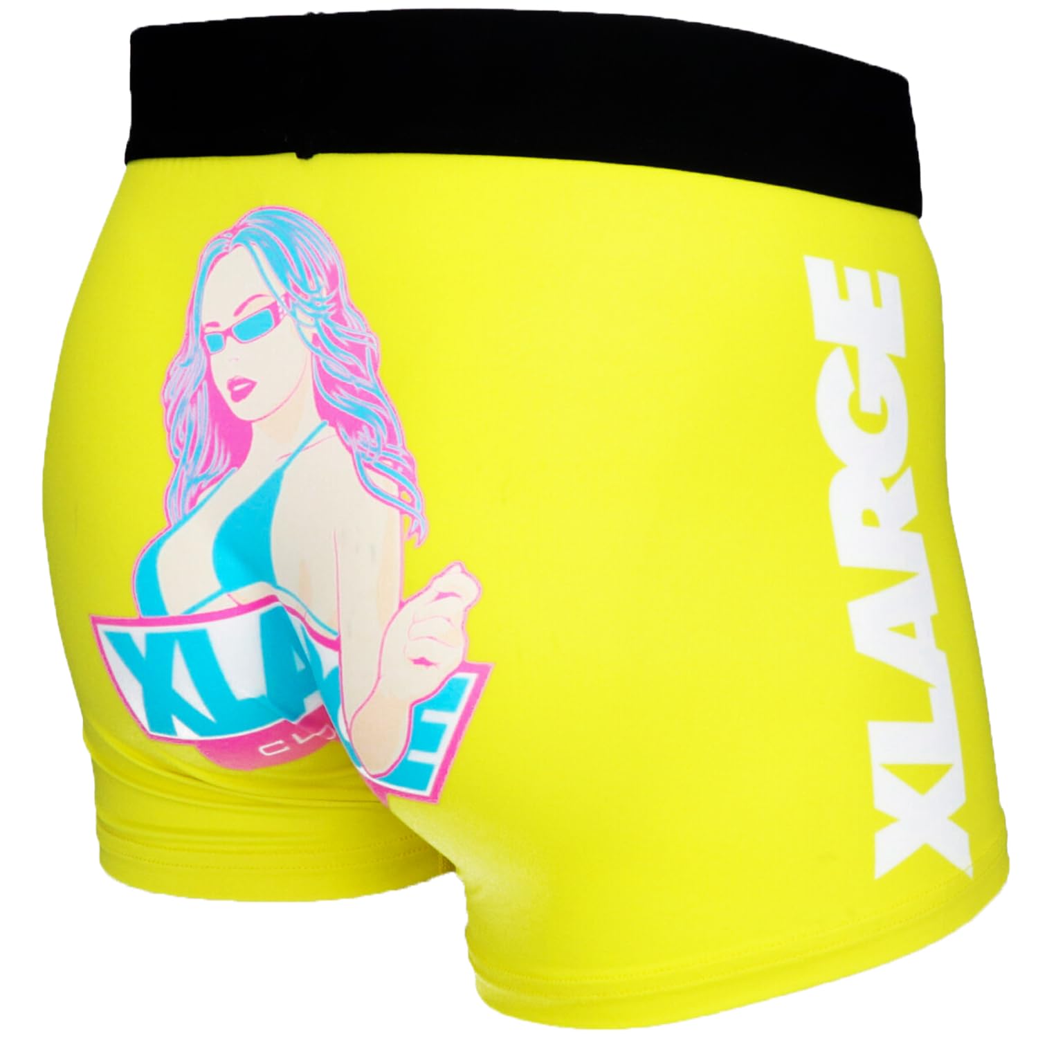 

[Очень большой] Мужские бесшовные боксеры-слипы с низкой посадкой, желтые, доступны в размерах M, L и XL. Идеально для дней рождения, ночных клубов или любого случая.