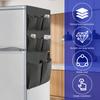 Refrigerator Dust Proof Cover 15 Pockets Caddy Organizer Hanging Bag Household Fridge Storage Bag Portable Stylish Multi-purpose
