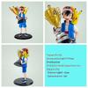 Pet  Champion Ash Figurine Decoration, Gold Cup Ash Cup Pikachu Anime Figurine Model