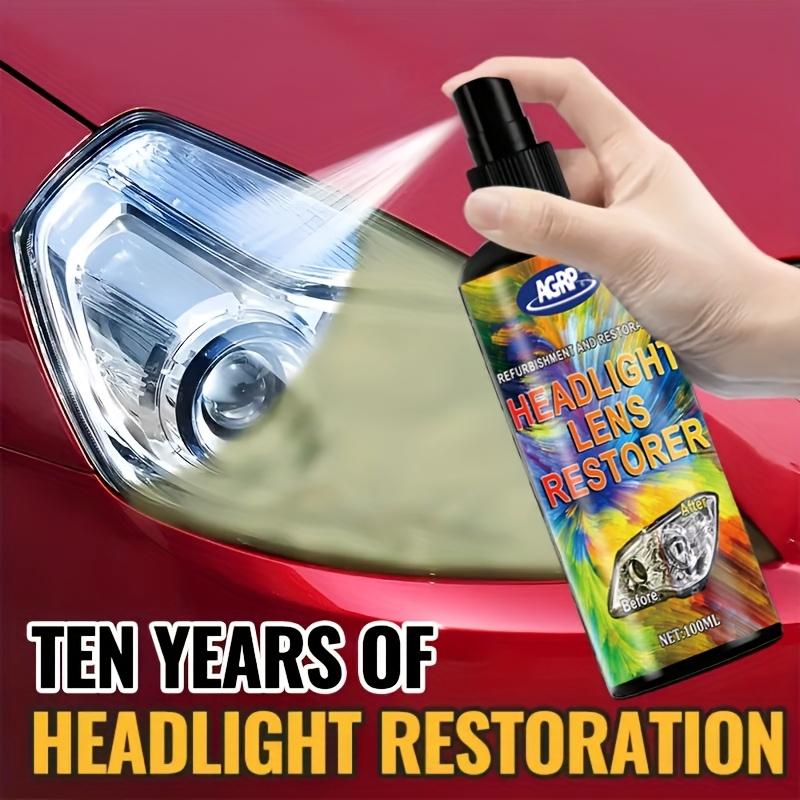 Universal Car Headlight Lens Restoration Kit | High-Efficiency Oxidation Remover | Fast  Restoration | Innovative Polishing Solution
