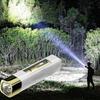 Outdoor IP68 Waterproof LED Flashlight USB Rechargeable Ultra Bright Torch Powerful Flashlight Power Bank Flashlight Portable