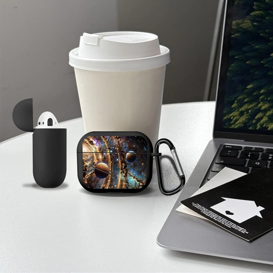 Case For Airpods Pro3 3 4 Pro Pro2 1 2 Earphone Cases Cover Dreamy Universe
