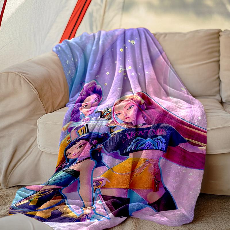 [Coperta Cacciatori di Demoni Kpop] Coperta Creativa per Donne Uomini Famiglia Amico per Compleanno Festa della Mamma Festa del Papà San Valentino