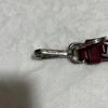 Used PRADA Prada Keyring Keychain Saffiano