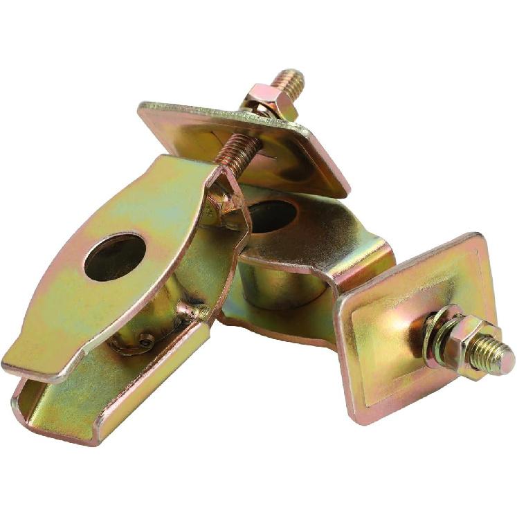 Motorrad Kettenspanner Einstellschraube für Hawk 250, Aluminium Kettenschwingenachse Einstellblock für Hawk 250cc -Silber