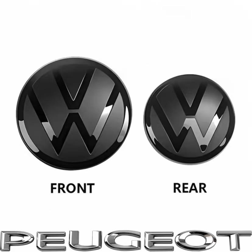 Not Affect ACC Car Front Grill Rear Trunk Emblem Lid For VW Polo Golf MK6 MK7 Passat Tiguan CC T-ROC Arteon Atlas Jetta Hub Cap