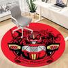 1PC Power Ranger Office Round Rug, Non-slip, Soft and Durable Office Rug for Interior Decoration, Perfect for Office, Beautiful Decoration