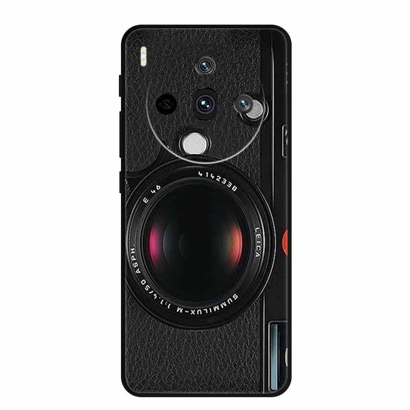 For ZTE nubia Z60S Pro Case Z60SPro Black Silicone Soft Back Cover Case For ZTE Nubia Z60S Pro Phone Case 6.78" Protective Shell