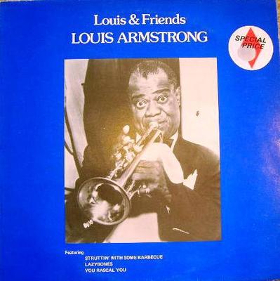 LP Record LOUIS ARMSTRONG - Louis & Friends MCL1772 MCA Records 1983 UK Jazz Used