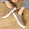 Summer Men Loafers Handmade Men's Canvas Shoes Breathable Casual Shoes Fashion Outdoor Sneakers Slip on Footwear Comfy Moccasins