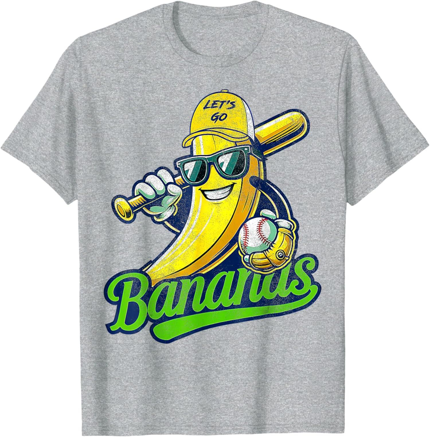 

Graphic Bananas Proud Name Retro American Banana Unisex T-Shirt S разноцветный