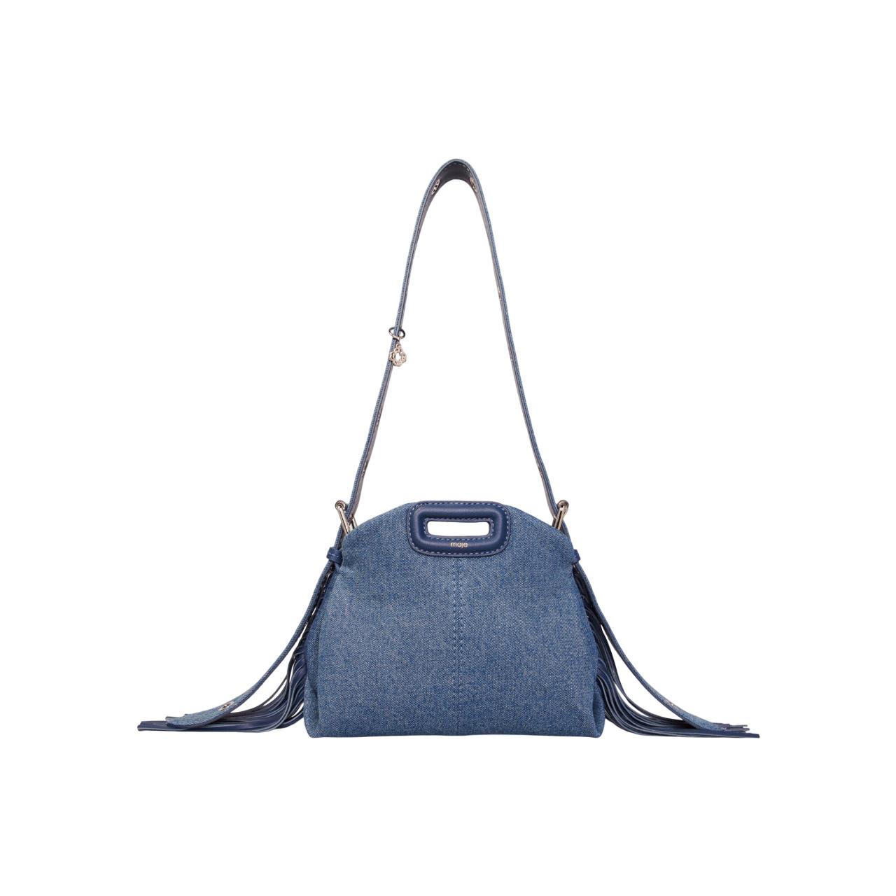 

Маленькая сумка из денима Мисс М, Miss M Mini Denim Bag, Maje