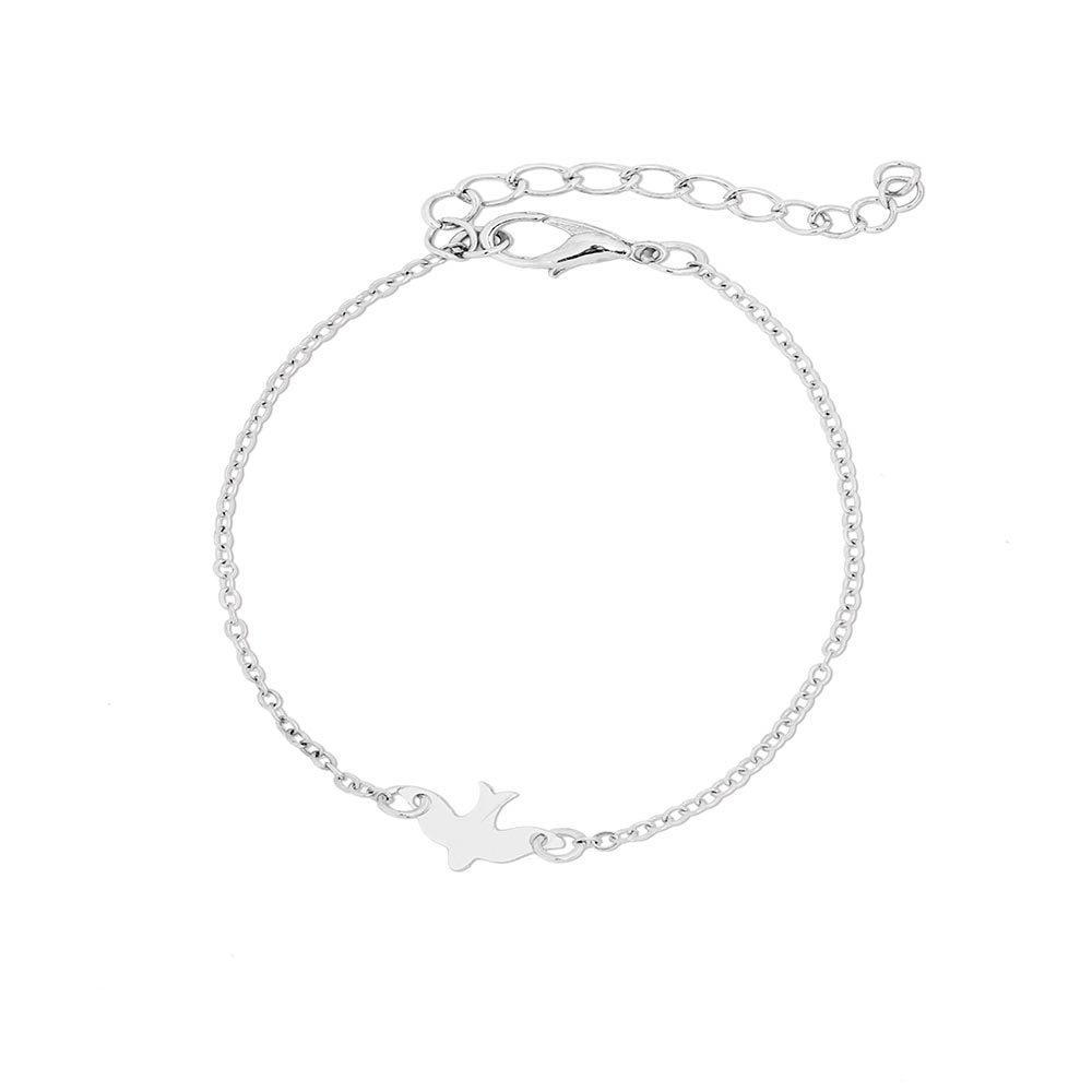 The New New Korean Fashion Single Round Frosted Rose Gold Bracelet Women New Product Launch Gifts (single Price)