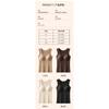 Women S Wide Shoulder Square Neck Thermal Vest With Built In Bra Cup